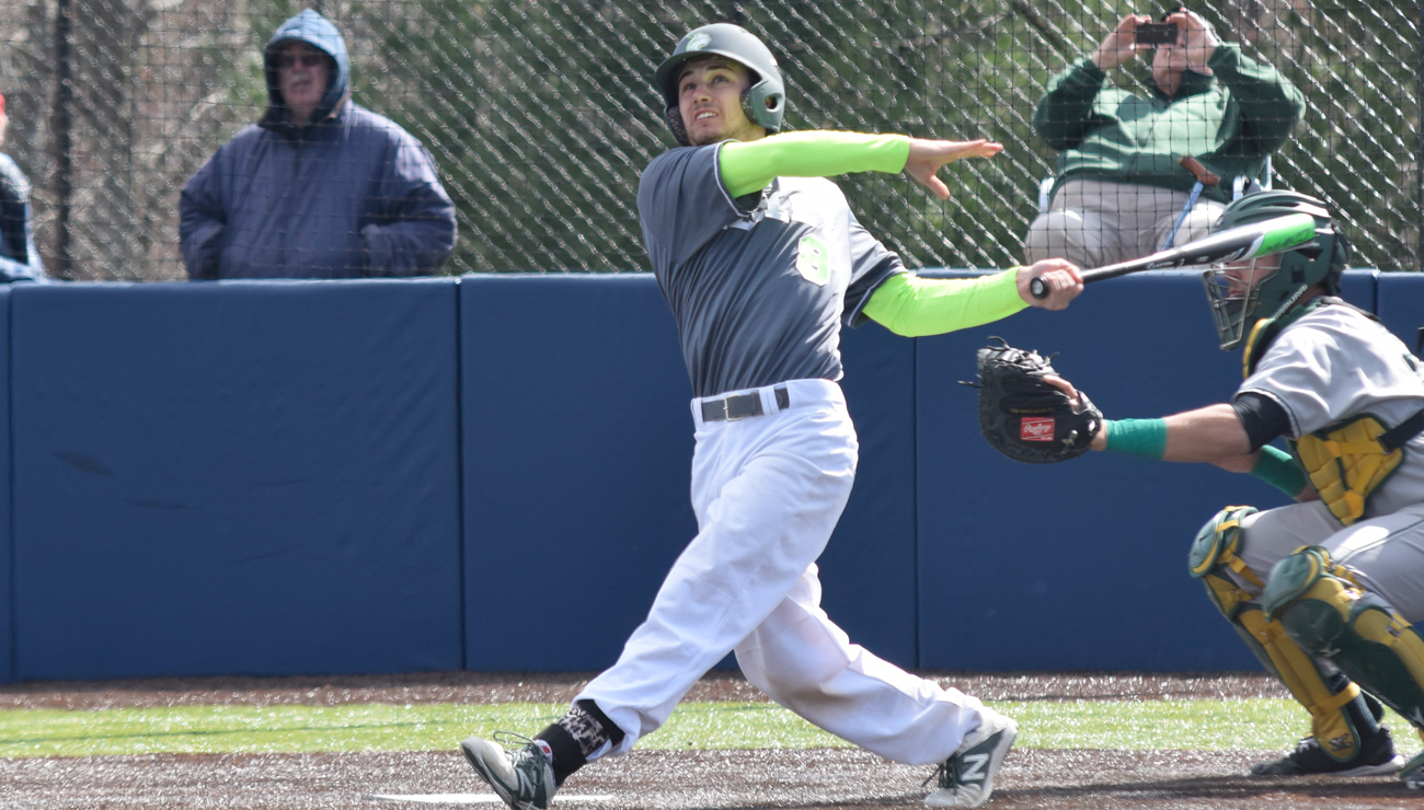 Baseball Picks Up Win As They Outlast Rivier