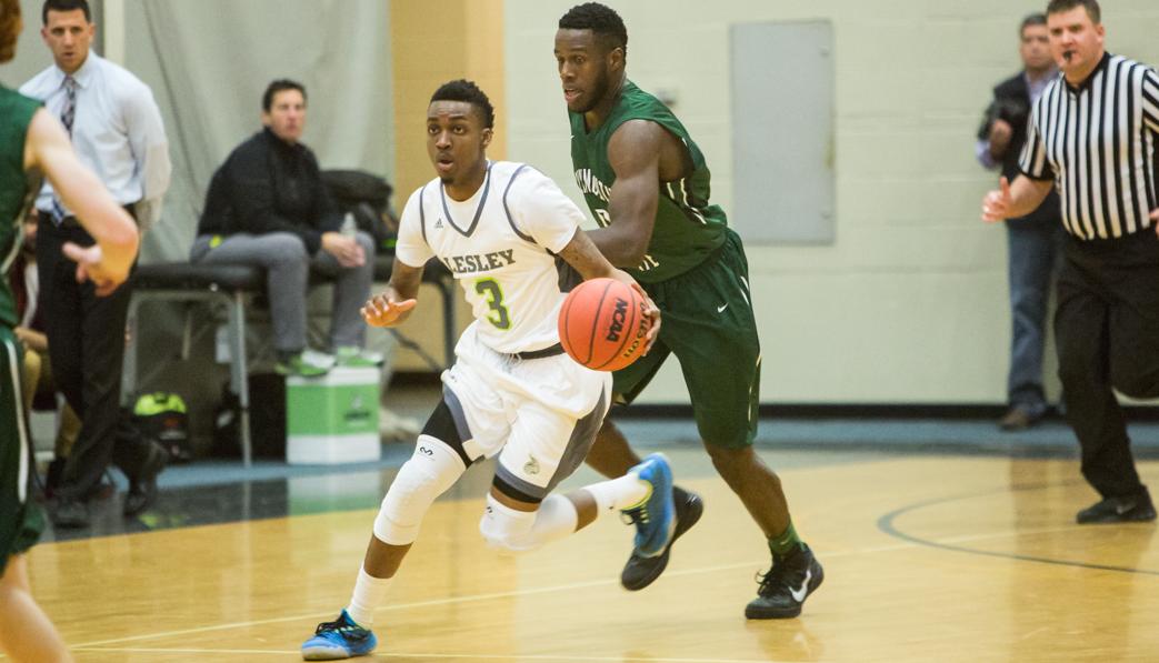 Mayo's 35 Carries Men's Basketball to Comeback Win Over Newbury