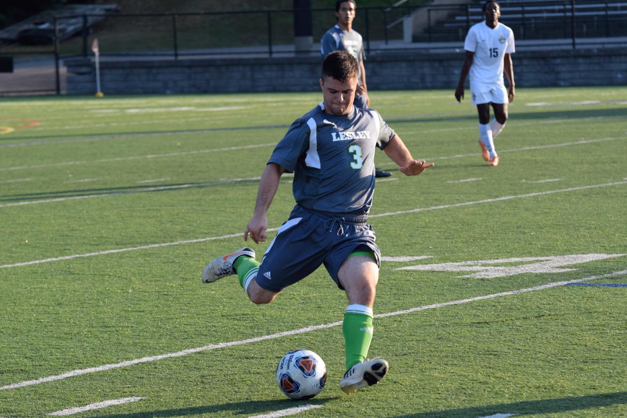 Pereira, Vitta Score as Men's Soccer Races Past Becker