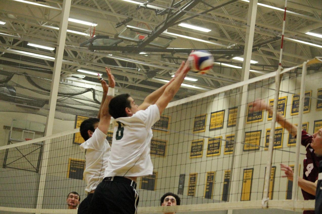 Men's Volleyball Downed by Regis in Return from Spring Break