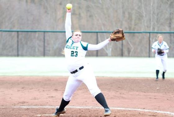 Nisbet Leads Softball to a Pair of Wins Over Bay Path