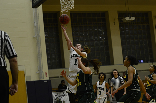 Comeback Effort Falls Short for Women's Basketball at Bay Path
