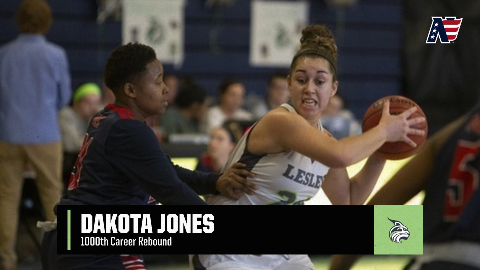Jones Secures 1000th Rebound in 20/20 Double Double