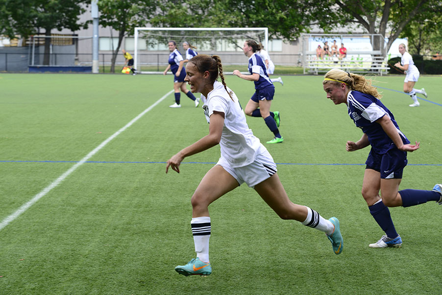 Women's Soccer Downs SVC to Advance to 7th Straight NECC Title Match